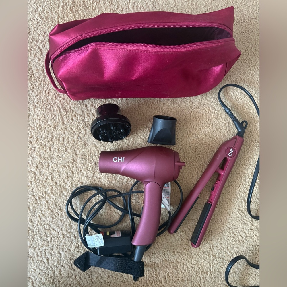 CHI Hair Styling Set with Bag